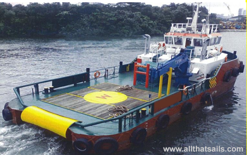 26M Shallow Water Utility Tug for sale